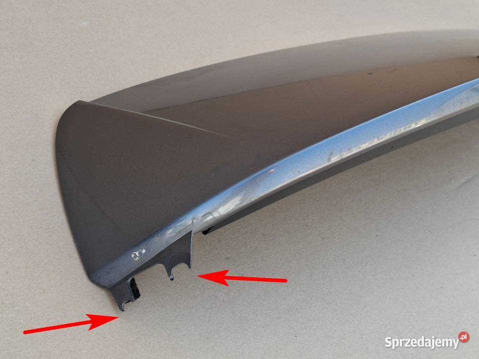 RENAULT CAPTUR SPOILER LOTKA DASZEK KLAPY Bieleń
