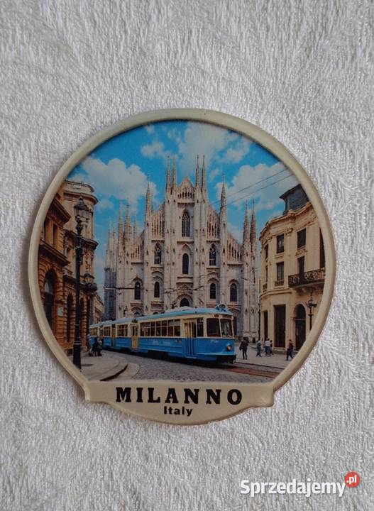 magnes na lodówkę Mediolan Włochy Wrocław
