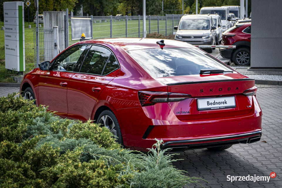 koda Octavia Octavia RS 20 TSI 265 DSG IV 2020 łódzkie Łódź