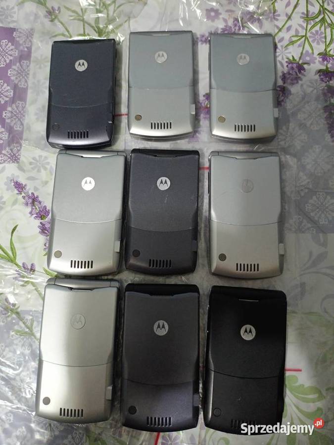 Motorola V3 Legnica 9 sztuk