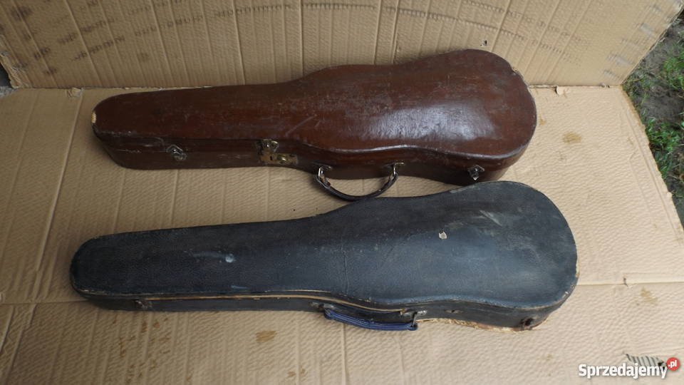 Stare pokrowce na skrzypce Grodziczno sprzedam