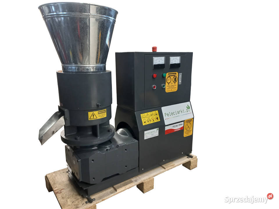 Pelleciarka 15 kW ruchome rolki uniwersalna Częstochowa