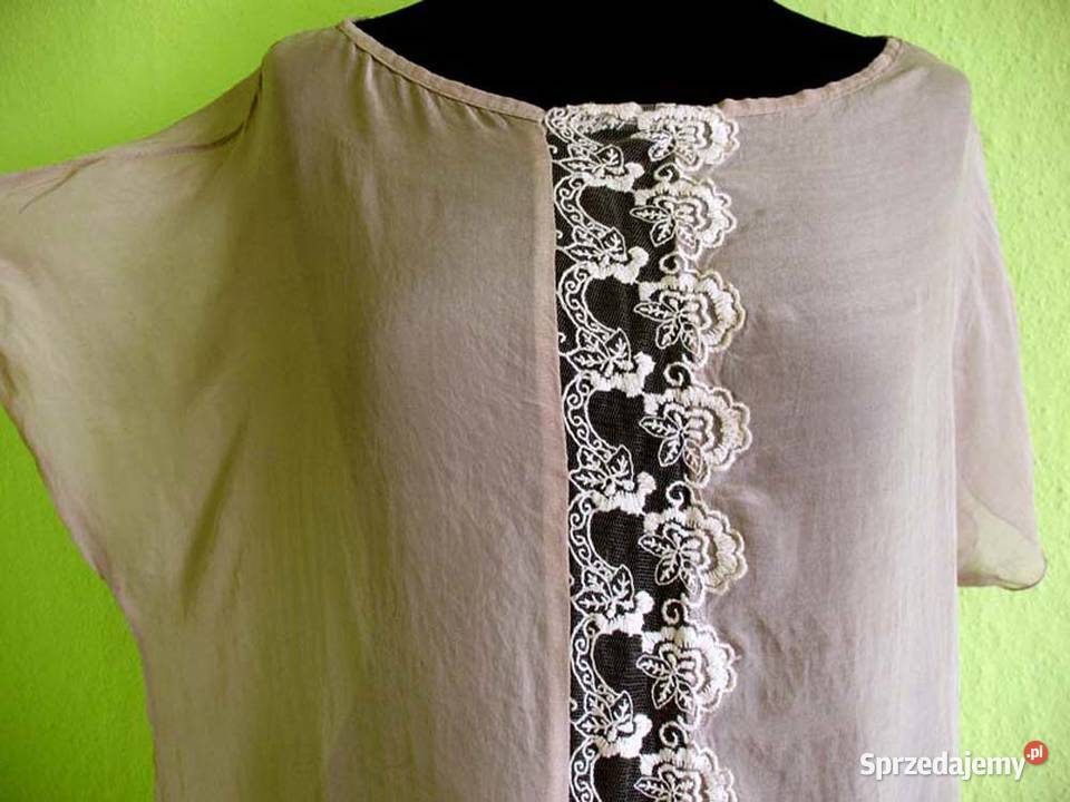 Bluzka jedwab rozmiar 42 xl biust 114 Siedlce