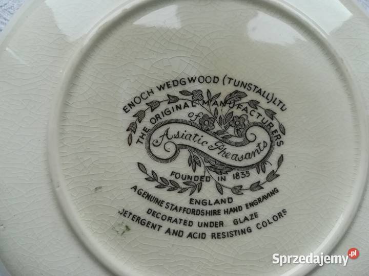 kwiatowy wzór maselniczka angielska porcelana pomorskie Gdańsk sprzedam