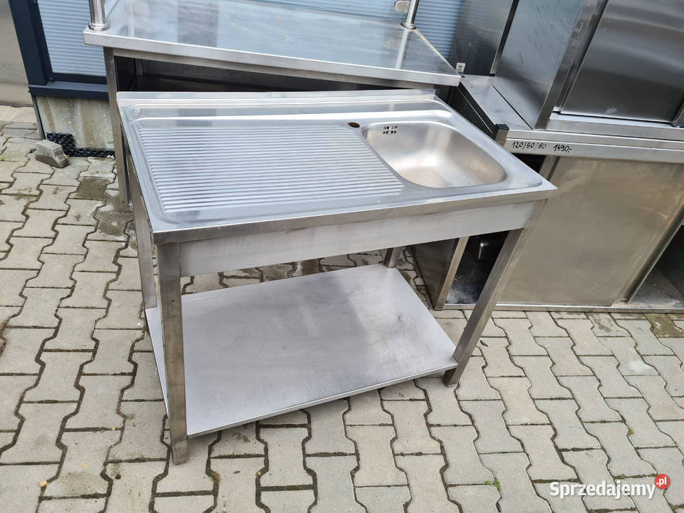 Zlew Gastronomiczny 1 Komorowy Z Półką 1006085