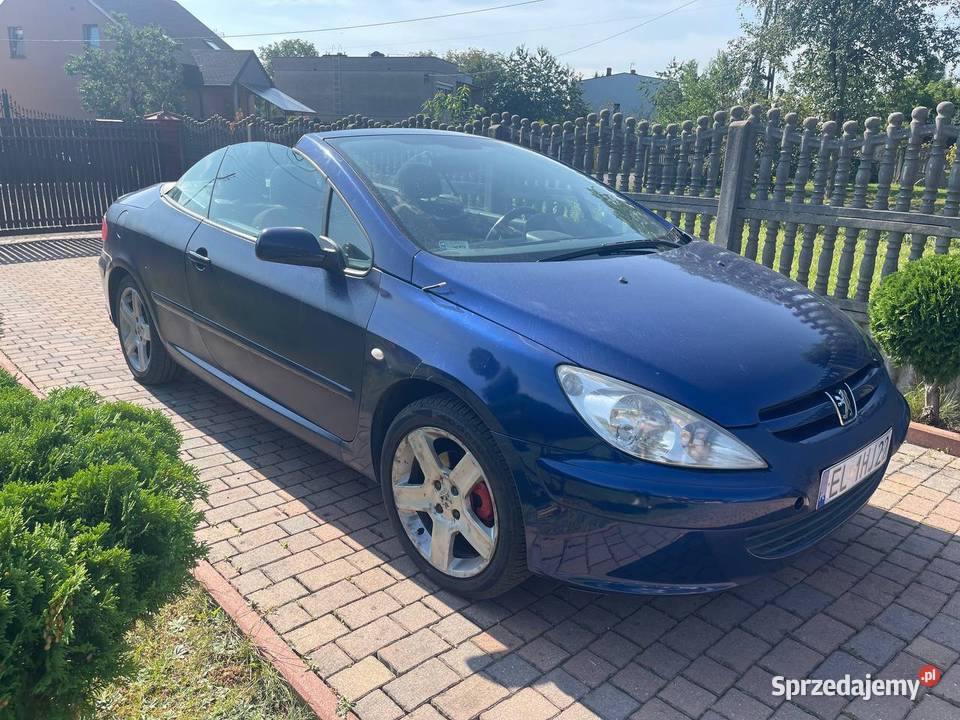 Cabrio peugeot 307 cc 16 gaz benzyna LPG 10 lat Częstochowa