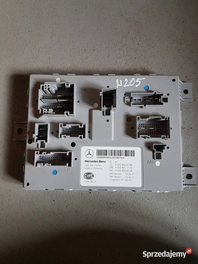 MERCEDES C KLASA W205 CGI STEROWNIK SAM MODUL Turek