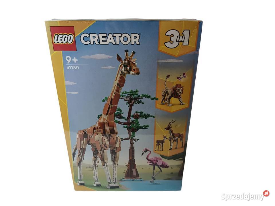 LEGO Creator Dzikie zwierzęta z safari 3w1