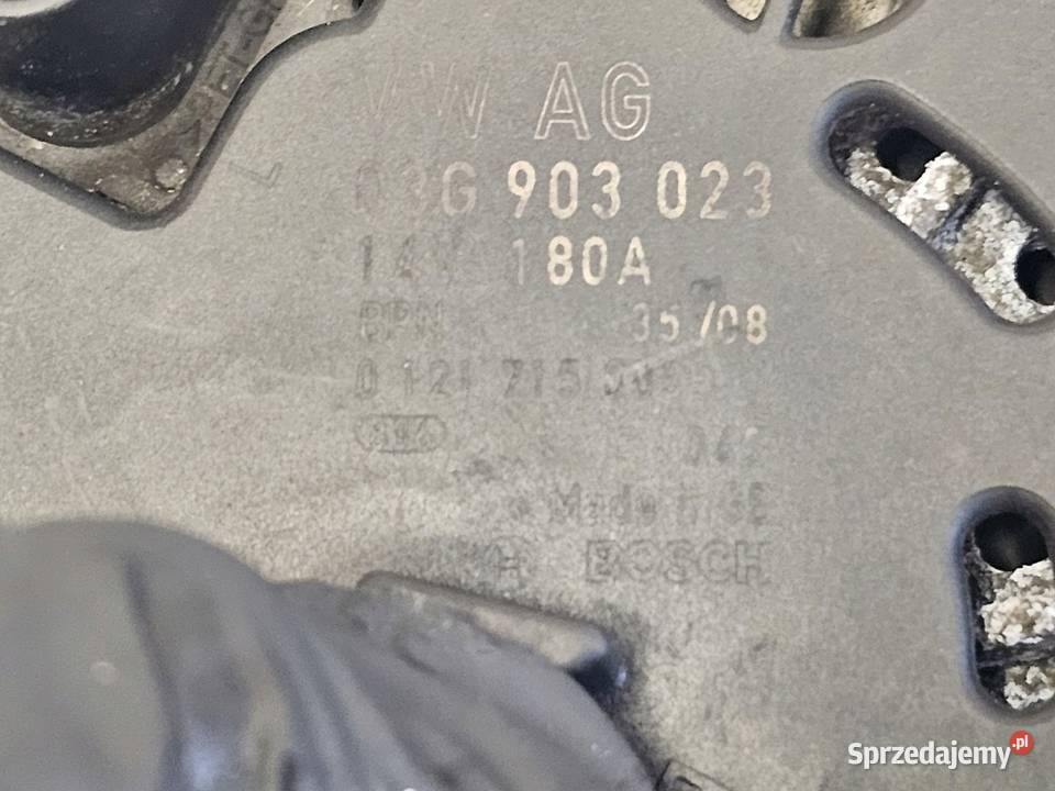 PASSAT GOLF 20 TDI CBA CBAB 140 10r alternator