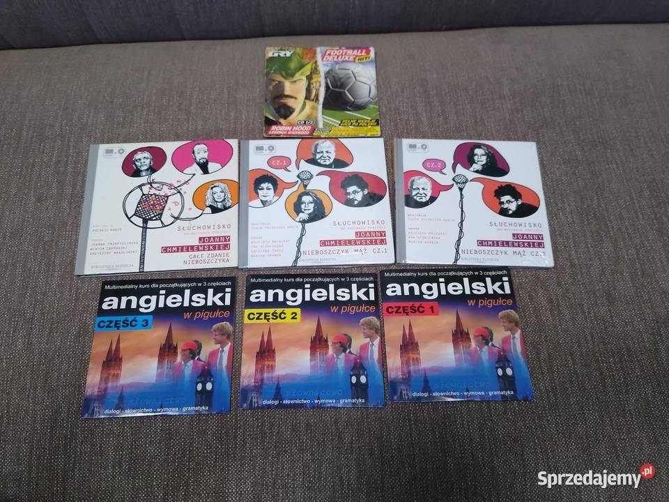 Słuchowiska i nauka angielskiego na CD Zabratówka