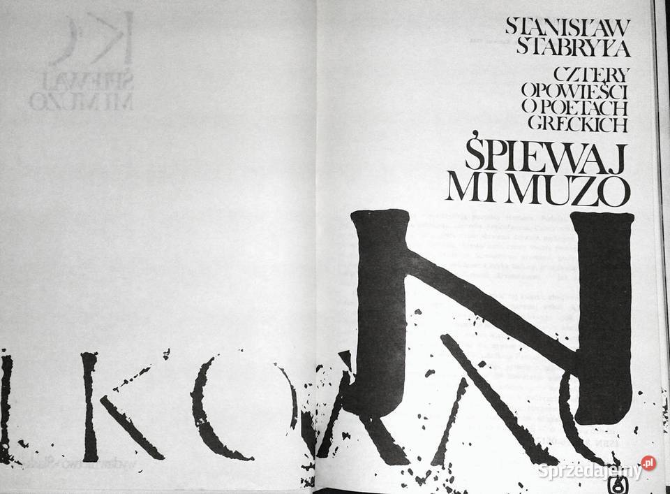 Śpiewaj Mi Muzo Stanisław Stabryła twarda z obwolutą Chełm