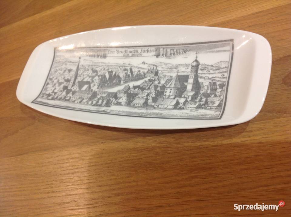 Podłużna Patera Stara Porcelana Rosenthal Sygnowana