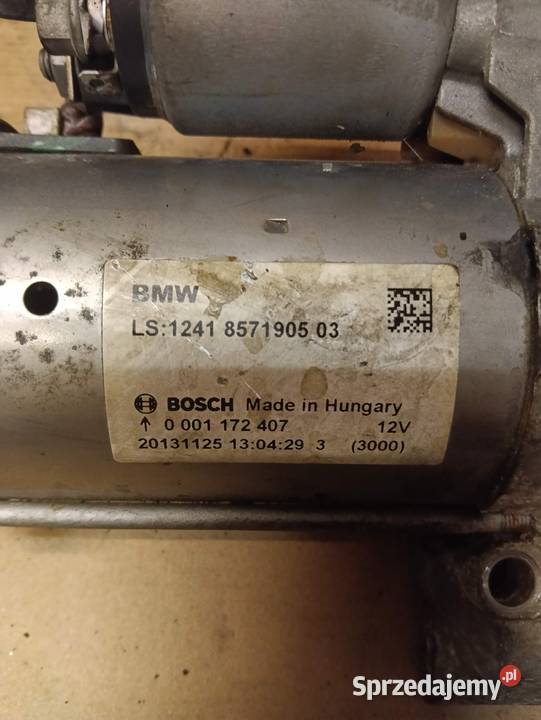Rozrusznik BMW F10 f21 114d 116d f30 f21 318 320 sprzedam