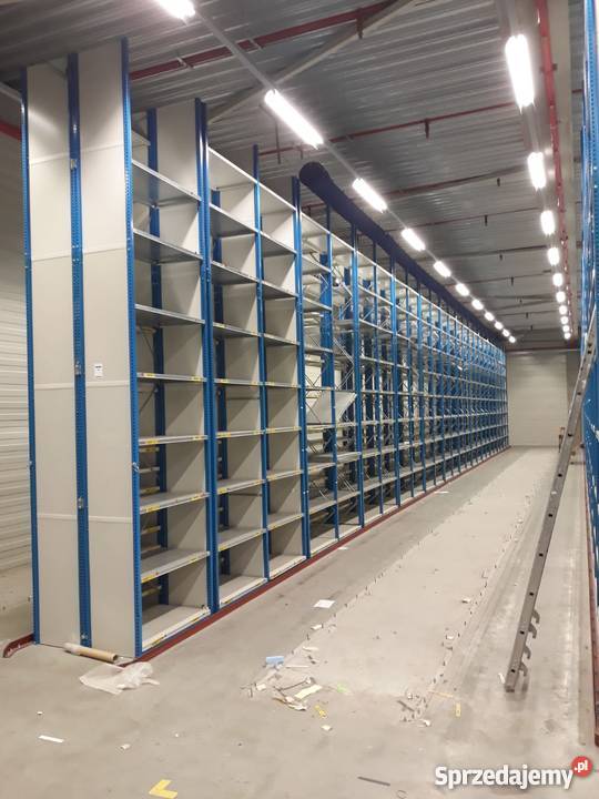REGAŁ magazynowy metalowy półkowy WYSOKI 450 Dom i Ogród Dzierżoniów