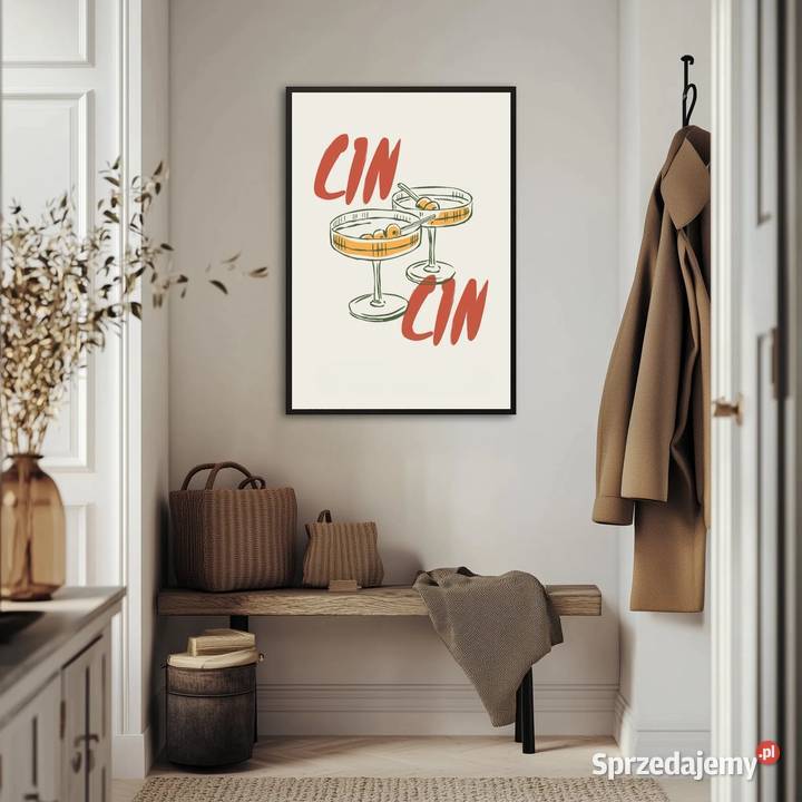 Plakat A4 Vibes Vinos Warszawa