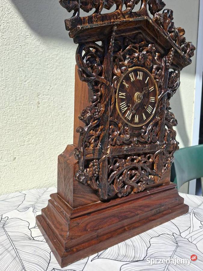 Zabytkowy zegar francuski kominkowy Wyposażenie wnętrz podkarpackie Rzeszów