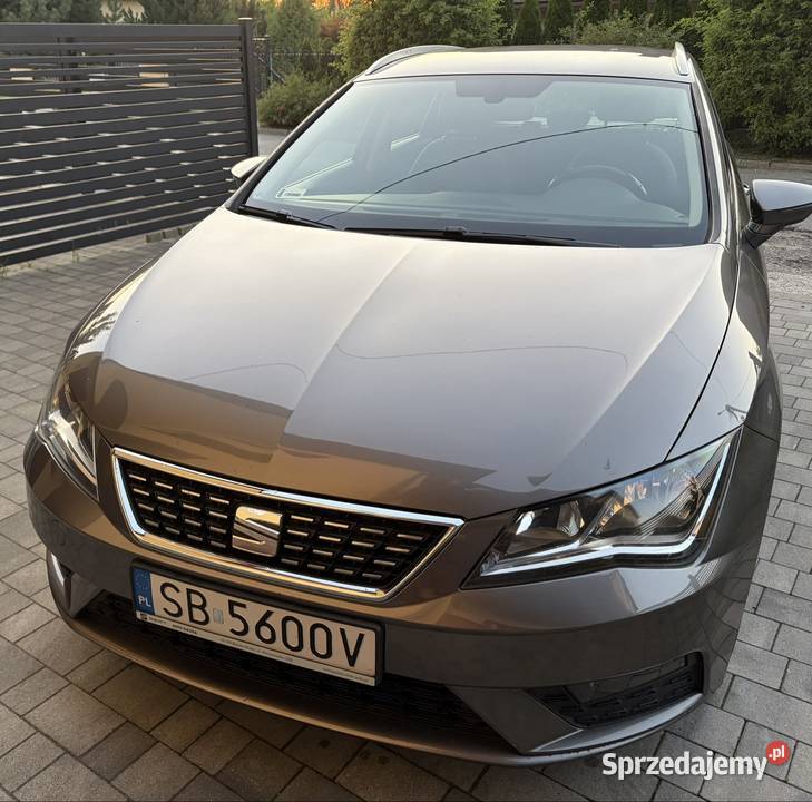 Seat Leon 3 2017r 16 diesel 121 szary Leon śląskie Bielsko-Biała