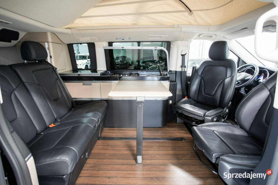 Mercedes Klasa V 4Matic MARCO POLO Polski Salon czarny