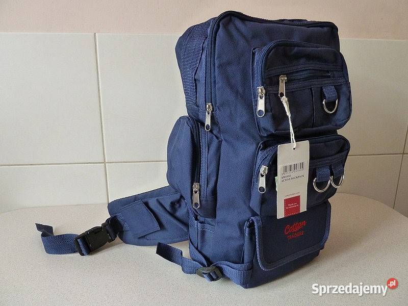 NOWY Plecak z Wodoodpornego Materiału