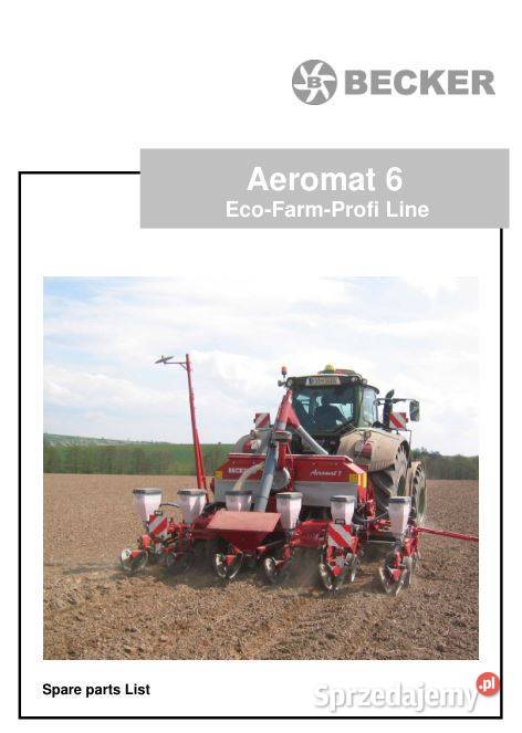 Aeromat T4 T6 katalog części instrukcja obsługi Poradniki, albumy i reportaże