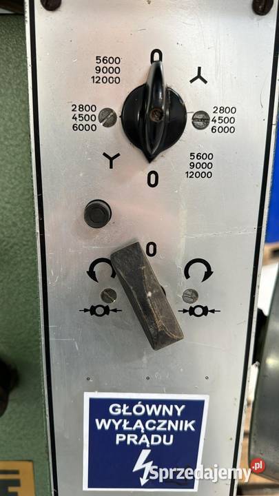 Frezarka dolnowrzecionowa BAUERLE