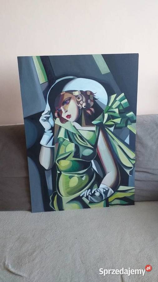 Sprzedam obraz Tamara Łempicka Rękodzieło Antyki, Sztuka, Kolekcje Gliwice