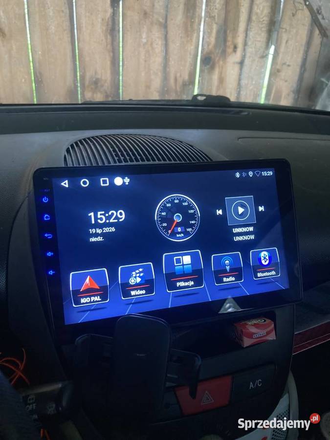 Peugeot 107 2009 gaz klima radio android benzyna+LPG Kaplonosy
