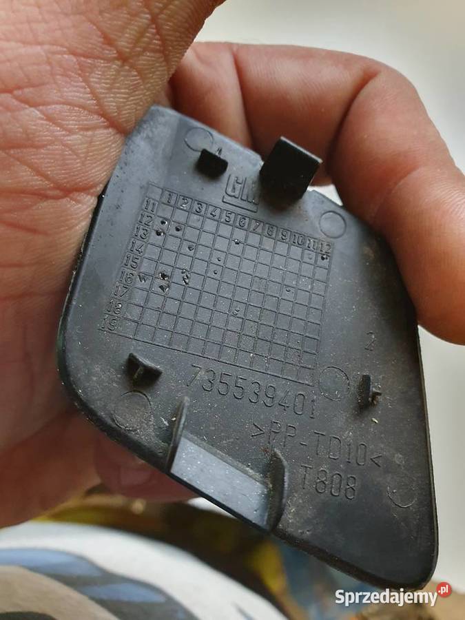 OPEL COMBO D ZAŚLEPKA HAKA ZDERZAKA PRZÓD Karoseria Międzychód