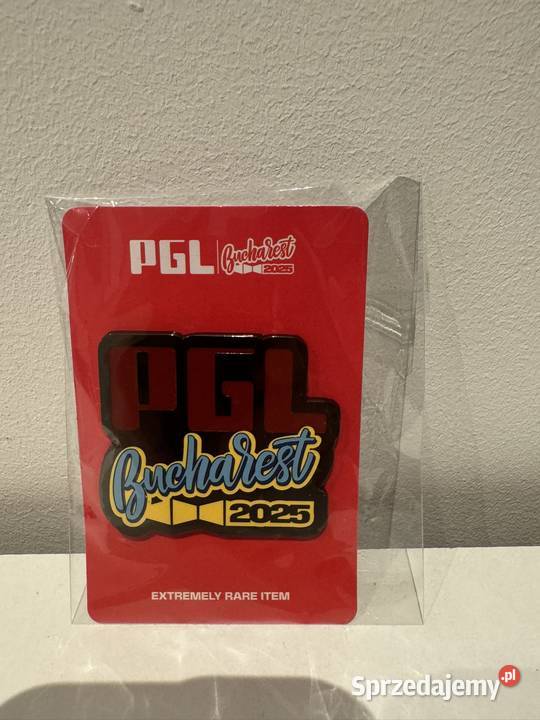 Kolekcjonerska przypinka pin PGL Bucharest 2025 Pozostałe