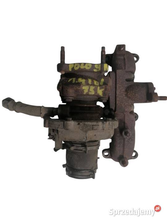 TURBOSPRĘŻARKA TURBINA KOLEKTOR VW POLO IV 9N 14