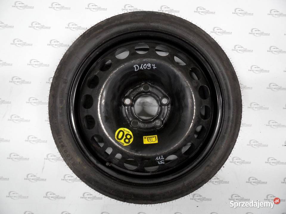 OPEL VECTRA C koło dojazdowe 1157016 92M 5x110 świętokrzyskie