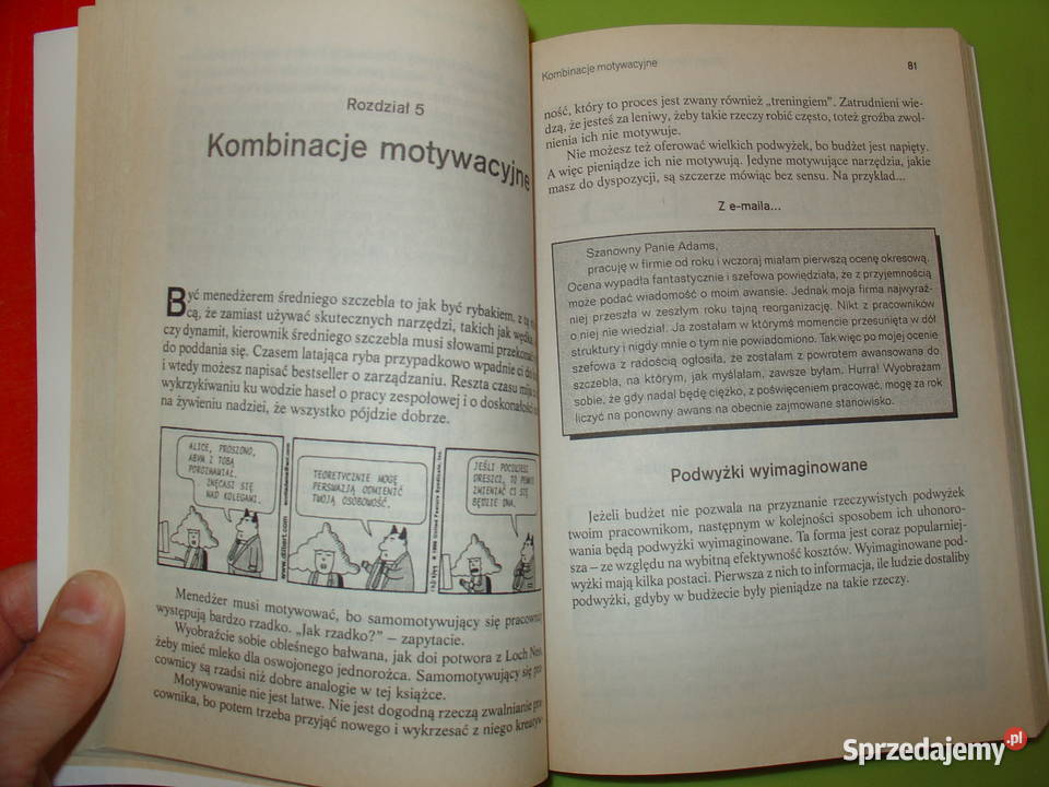 Dilbert i nie biurowi kombinatorzy Scott Adams Łódź sprzedam