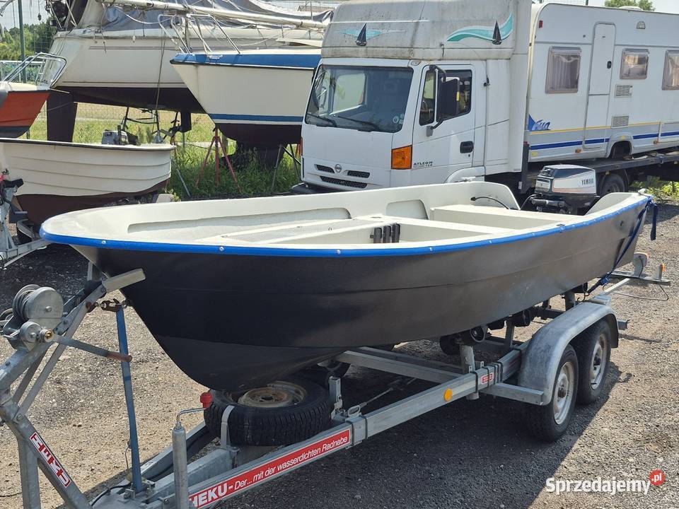 Łódź wędkarska UTTERN 500 z YAMAHA 28 Poznań