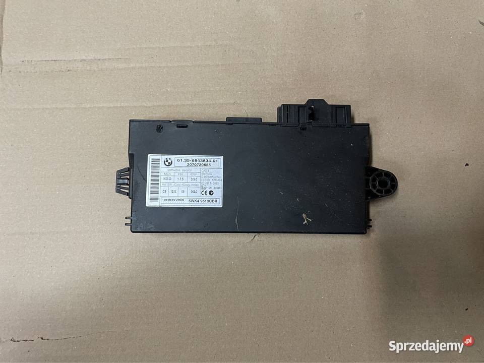 6943834 moduł sterownik cas bmw 5 e60 e61 lift zachodniopomorskie Szczecin