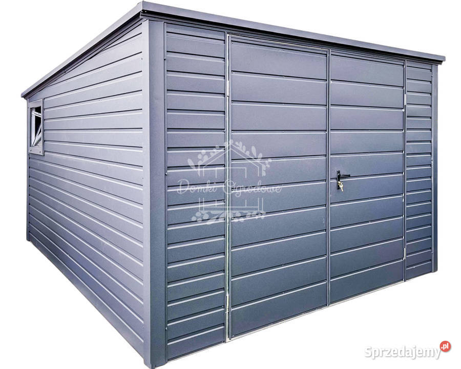 Schowek Domek ogrodowy 3x4m antracyt dach spad w sprzedam