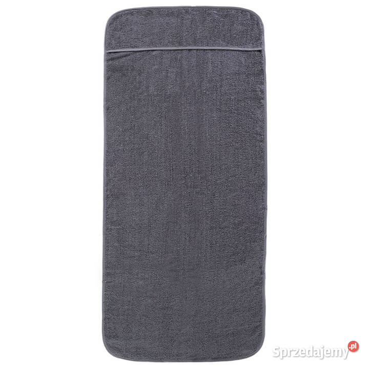Ręczniki plażowe 2 antracytowe 60x135 400 gm Warszawa sprzedam