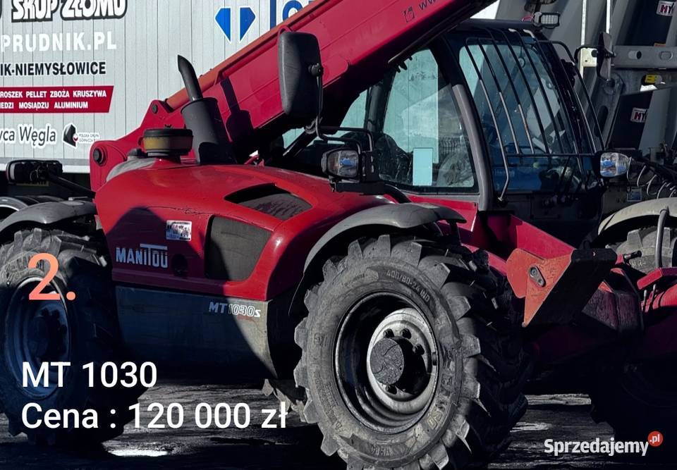 Sprzedam Manitou Mt932 bądź Mt1030 Rok produkcji 2012 Prudnik