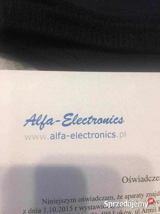 Aparatura do badań kierowców Łuków