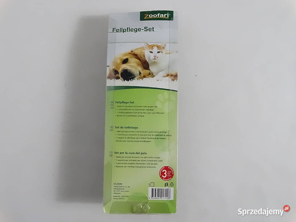 Zestaw do pielęgnacji sierści Zoofari Szczotka sprzedam