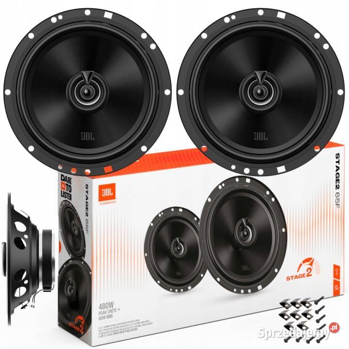 Głośniki samochodowe JBL Stage2 65F 480W 60W RMS Łuszczów Drugi