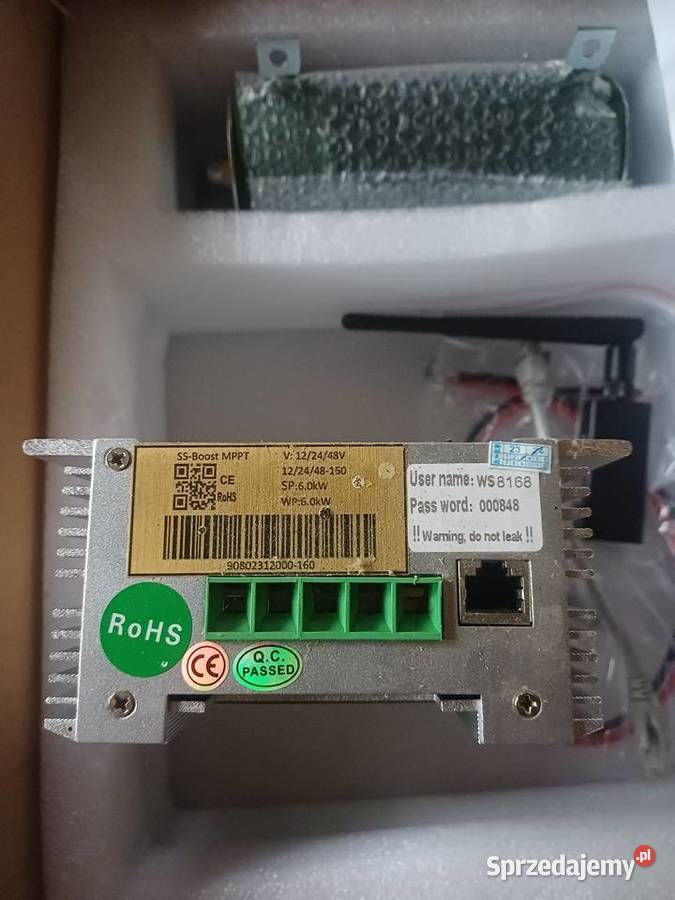 Kontroler ładowania wiatrowo solarnego Elbląg