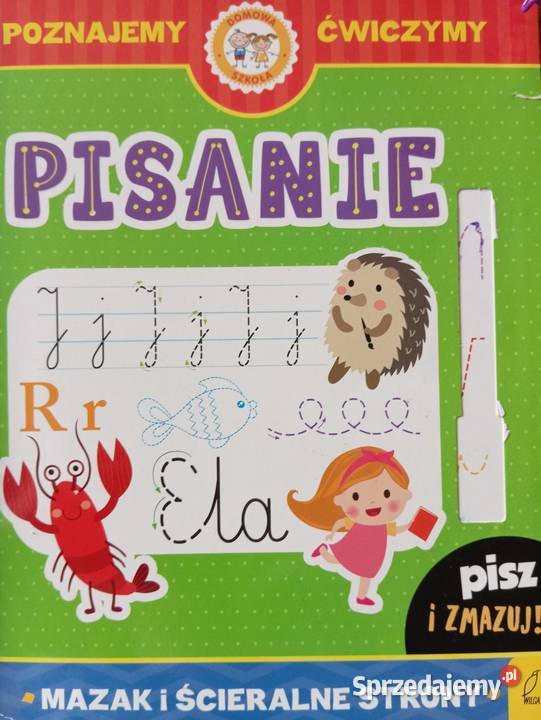 Zestaw książek pisz i zmazuj stan prawie idealny Przemyśl