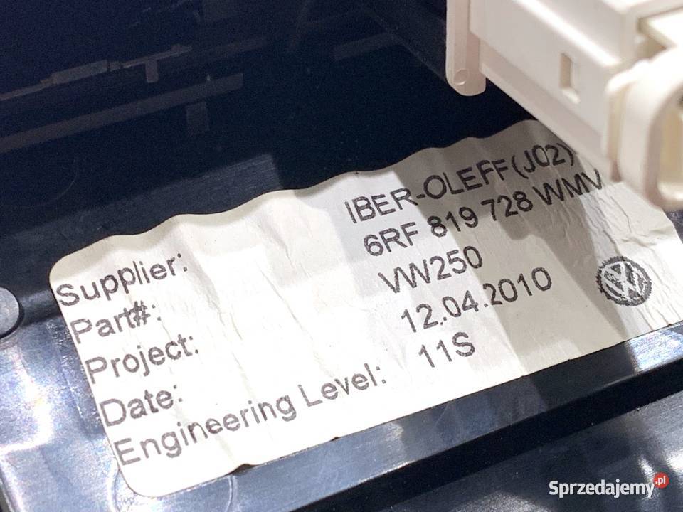 KRATKA NAWIEWU PRZÓD ŚRODKOWA VW POLO V sprzedam