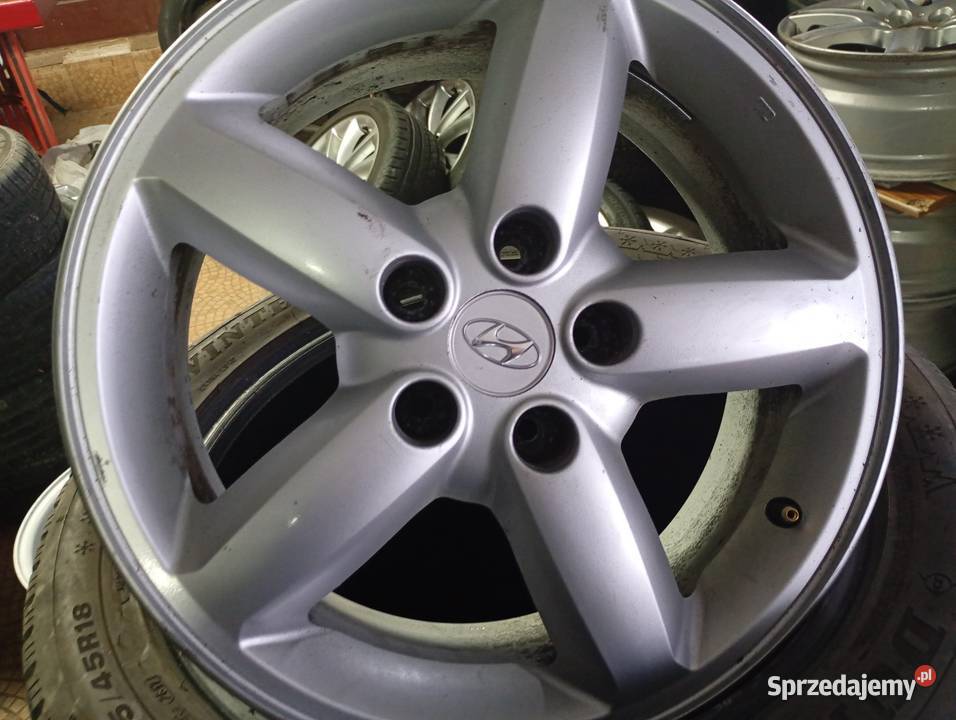 Sprzedam felgi aluminiowe 17 5x1143 oryginał świętokrzyskie Kielce