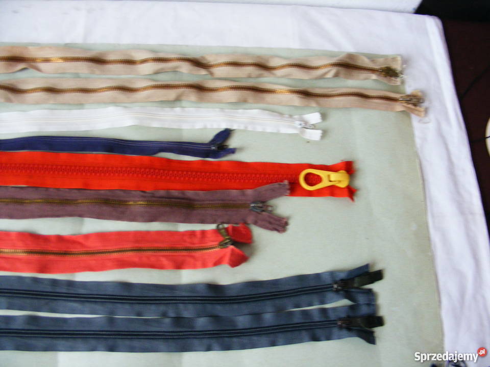 Zamki suwaki błyskawiczne długie