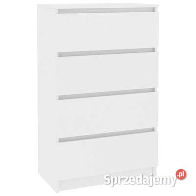 Komoda biała 60x35x985 materiał Warszawa