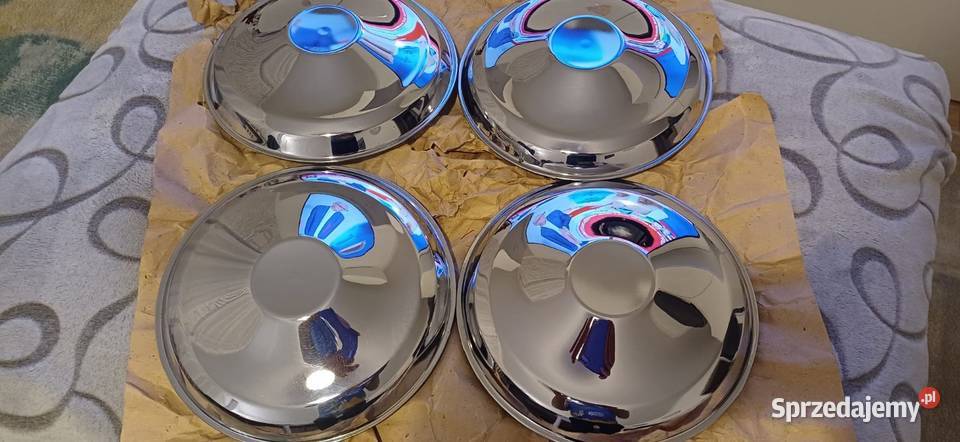 NOWE KOŁPAKI DEKLE CHROM SYRENA 105 105L 104 Świdnica
