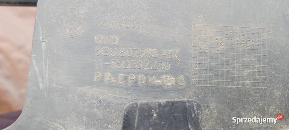 VW GOLF VII GTI LIFT SPOILER DOKŁADKA ZDERZAKA śląskie