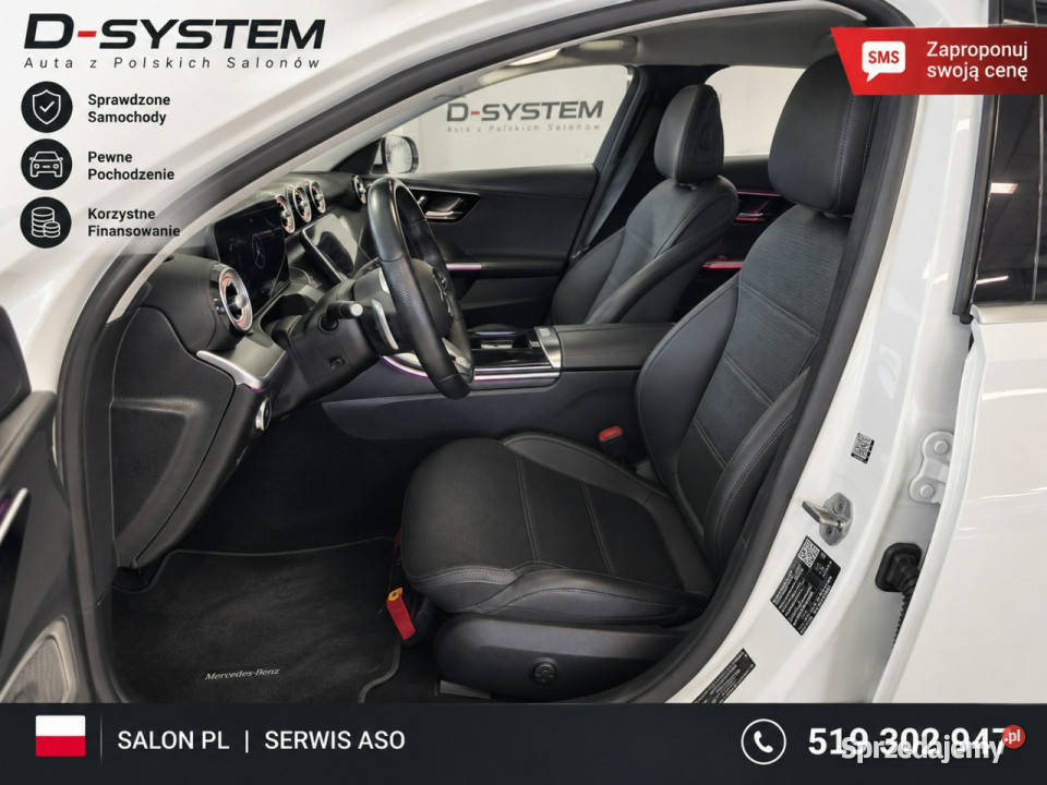 Mercedes C 220 23 C 220d Automat Salon Polska bluetooth podlaskie