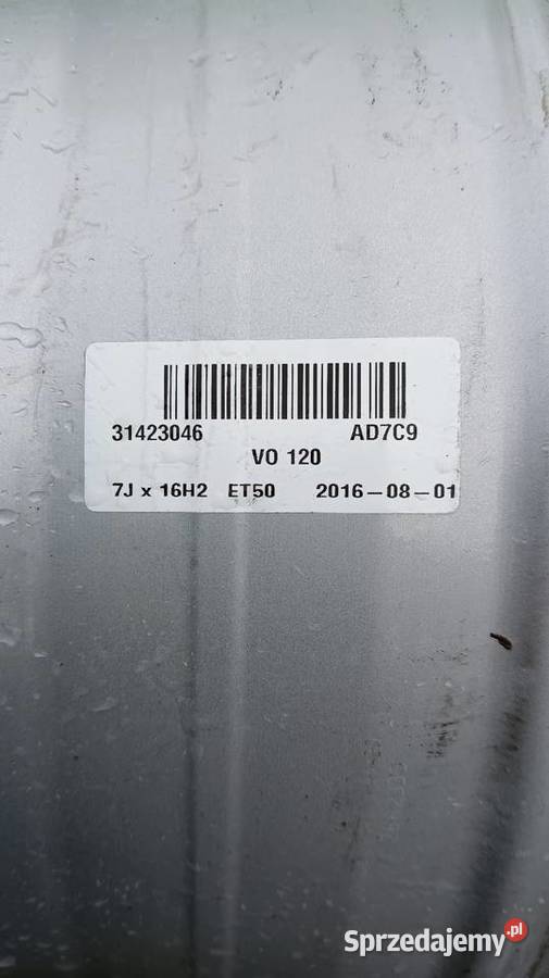 Felgi Volvo 16 4 sztuki Łomża